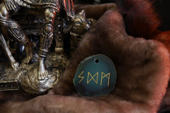 Rune Talisman Amulet Pendant For Success And Money Viking Amulet Asatru Pagan Nordic Talisman - 